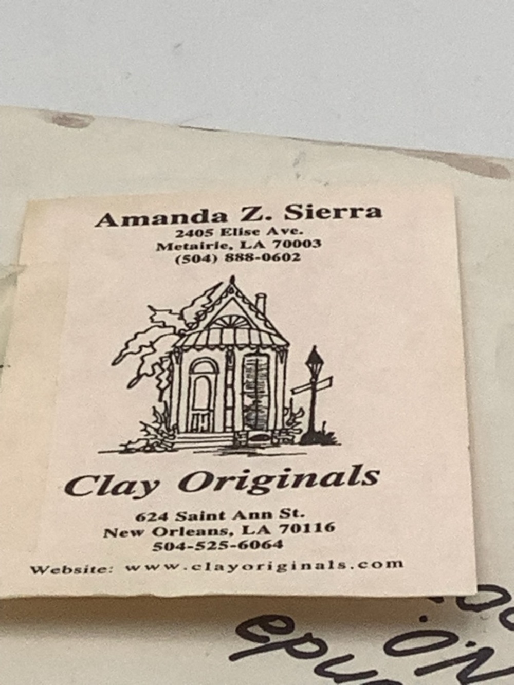 Clay Originals New Orleans Delmonico Building Wall Plaque - Picture 7 of 8